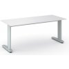 Kancelársky písací stôl PRIMO FLEXIBLE, 180x80 cm, biela