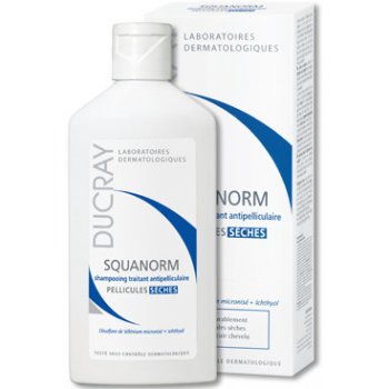 Ducray Squanorm šampón proti suchým lupinám Anti-Dandruff treatment Shampoo dry dandruff 200 ml