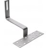 Nerezový strešný hák, pre montáž solárnych panelov s bočným uchytením