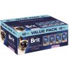 Brit Premium by Nature Cat Pouches Value Pack Sterilized 48 pcs