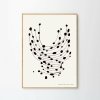 The Poster Club Plagát Dancing Dots by Leise Dich Abrahamsen 30x40 cm