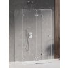 New Trendy Avexa sprchovací kút 80x70 cm štvorcová chromová lesklé/priehľadné sklo EXK-2443