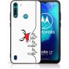 PROTEMIO 65974 MY ART Kryt s vianočným dizajnom Motorola Moto G8 Power Lite HOHOHO (073)