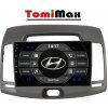 TomiMax Hyundai Elantra Android 13 autorádio s WIFI, GPS, USB, BT HW výbava: 2K 8 Core 8GB+256GB HIGH - iba displej A