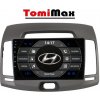 TomiMax Hyundai Elantra Android 13 autorádio s WIFI, GPS, USB, BT HW výbava: !!!AKCIA!!! 8 Core 4GB+64GB LOW