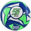 SPORTTEAM Futbalová lopta miniball S2 modro-neónovo zelená