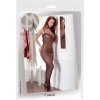 Mandy Mystery Lingerie SÍťované bodystocking se šněrováním