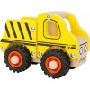 Drevené stavebné auto
