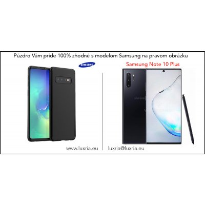Púzdro Roybens 360 Full Body pre Samsung + tvrdené sklo - Čierne Samsung: Galaxy Note 10 Plus
