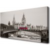 Obraz Canvas Most londýn big ben 100x50 cm