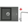 Set Sinks LINEA 600 N Titanium+ELKA