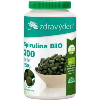 Zdravý den Spirulina Bio 300 tabliet