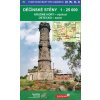 Děčínské stěny - turistická mapa