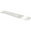 Set klávesnice a myši HP 650 Wireless Keyboard & Mouse White - CZ/SK (4R016AA#BCM)