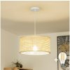 Brilagi - LED luster na lanku CERIA BOHO 1xE27/40W/230V pr. 25 cm bambus EG300171+EG781159 + záruka 3 roky zadarmo