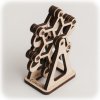 CuteWood Drevené 3D puzzle Kolotoč