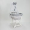 Ourbaby 2v1 crib CONE white biela