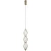 ITALUX PND-34403-3V-HBR - LED závesný luster SEVILLA na lankách LED/15W/230V 3000K zlatý PND-34403-3V-HBR + záruka 3 roky zadarmo