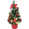 Vianočný stromček Growell červená, 35 cm