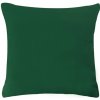 XPOSE® Bavlnená obliečka na vankúš MICHAELA - tmavo zelená 45x45 cm, Bavlna