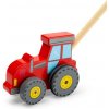 Bigjigs Toys Dřevěný jezdík Traktor