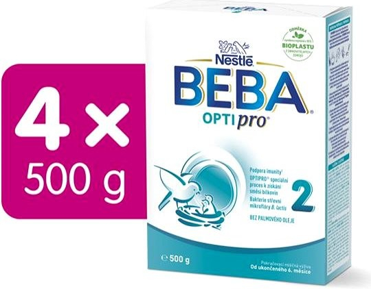 BEBA OPTIPRO 2 4 x 500 g