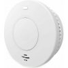 NEDIS Wi-Fi chytrý detektor kouře/ napájení z baterie/ hlas. 85 dB/ výdrž snímače a baterie 10 let/ Android/ WIFIDS30WT