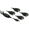 DeLock konvertor USB-> 4xCOM DB9