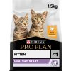 PRO PLAN Kitten Healthy Start granuly pre mačiatka kura 1,5 kg