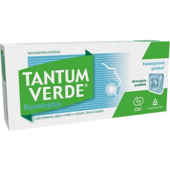 Tantum Verde Eucalyptus pas.ord.20 x 3 mg