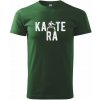 Karate bojovník - Tričko extra veľké (5-8XL) - 5XL ( Fľaškovozelená )