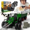 TRAKTOR NAKLADAČ DIAĽKOVO OVLÁDANÝ TRAKTOR S RC PRÍVESOM s diaľkovým ovládačom