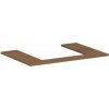 Hansgrohe Xilesa E doska 78 x 1,6 x 55 cm kašmírový dub 54269550