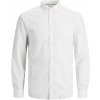 Jack & Jones Plus Pánska košeľa JJESUMMER Loose Fit 12205363 white