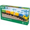 Brio 33982 Nákladný vlak s troma vozňami