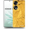 Picasee silikónový čierny obal pre Honor 70 - Gold