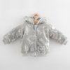 New Baby Dojčenská zateplená Wellsoft zimná mikinka s kapucňou Winter times