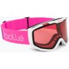 Detské lyžiarske okuliare Bollé Rocket white& pink matte/ vermillon