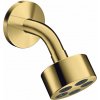 Axor One horná sprcha so sprchovacím ramenom 7.3x7.3 cm okrúhly zlatá 48490990
