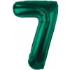 Godan Fóliový balón - číslo 7, tmavozelené 85 cm