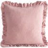 Eurofirany Mušelínová obliečka na vankúš pudrová Bavlna 45x45 cm