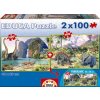 Educa 15620 Dinosauri 2 x 100 dielov