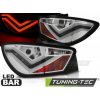 Tuning-tec Zadné svetlá LED CHROME pasuje na SEAT IBIZA 6J 3D 06.08-12