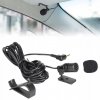 AUTOMICROFÓN DO AUTORÁDIA/GPS/DVD S KLIPSOM + PÁSKA, KÁBEL 3 M, JACK 3,5 MM