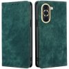 Peňaženkové kožené puzdro ANTI-THEFT na Huawei Nova 10 – Zelená