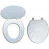 Novaservis Prestige - WC doska, MDF, biela WC/MUSLELYRA