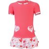 Little Angel Tunika tenká Outlast® s UV filtrom 50+ jahodová/srdiečka Veľ. 98