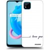 Picasee silikónový prehľadný obal pre Realme C11 (2021) - Milujem ťa