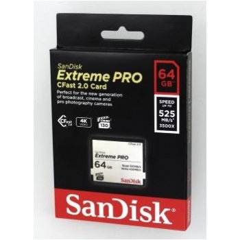 SanDisk Extreme Pro CF 64GB SDCFSP-064G-G46D od 121 € - Heureka.sk