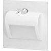 CB Elektro Schodiskové LED svietidlo so senzorom DRACO 12V 1,5W, 30lm, 6000K, biele (ORNO)